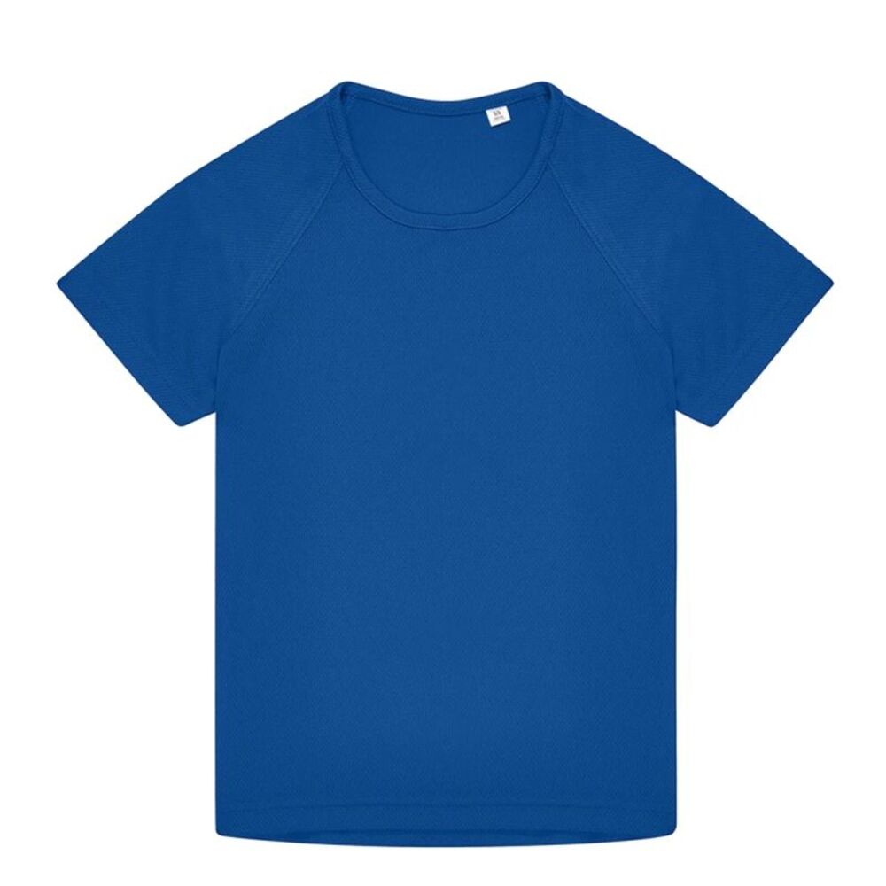 B&C Childrens/Kids #Active T-Shirt / Royal Blue